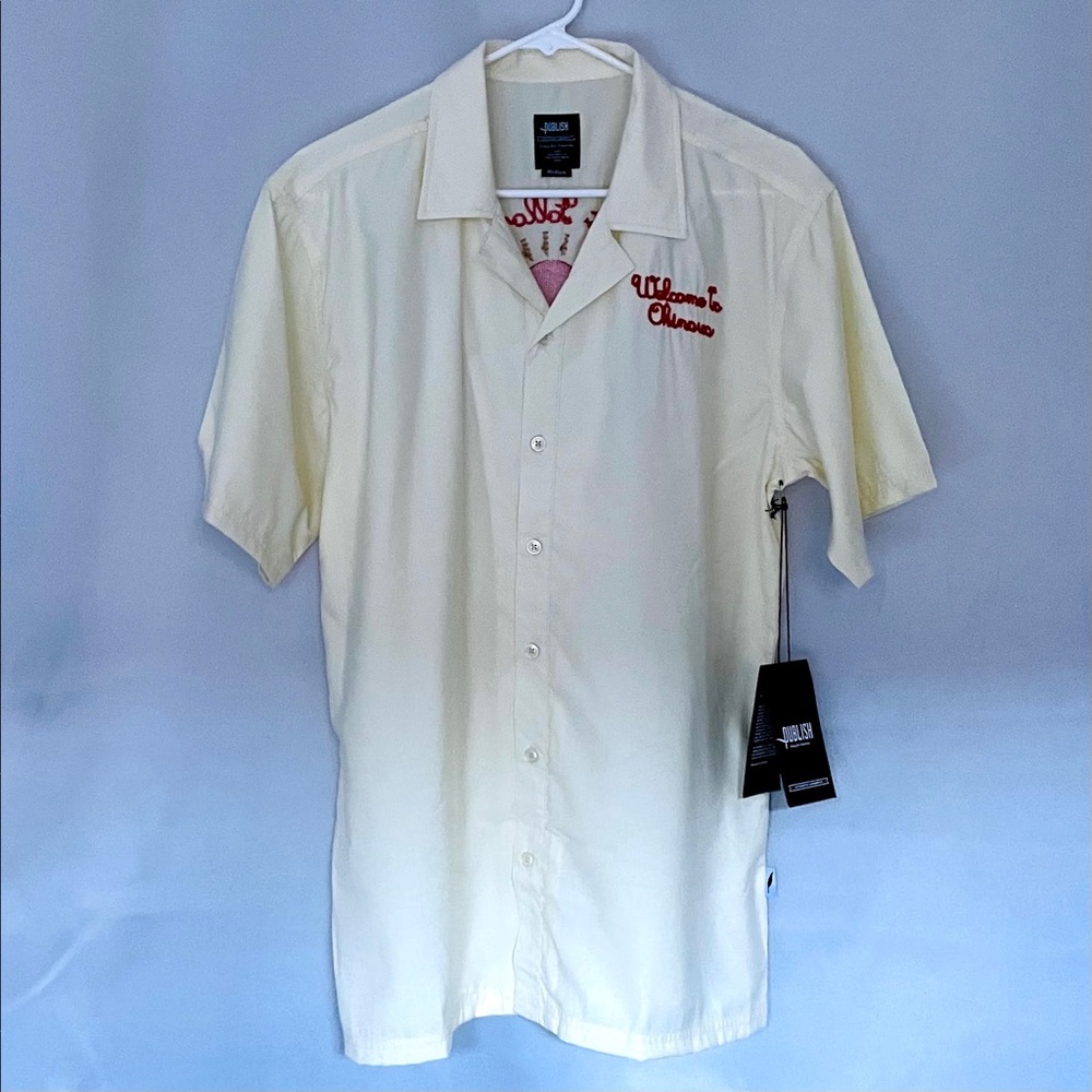 Cream Publish Okinawa Button Up (Size: M) NWT